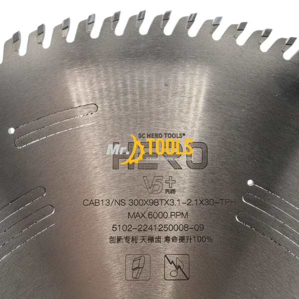 Пильный диск для ДСП 300х3,1х30 Z98 FZ/TR V5+ 