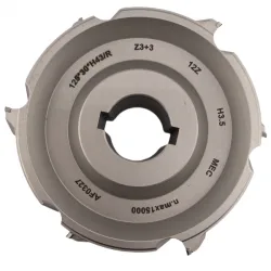 Прифуговки алмазные 125x43x30 z=3+3 H=3.5 R+L (комплект) 