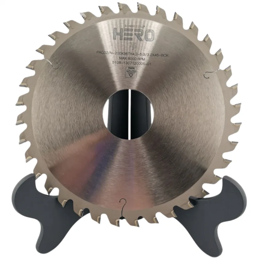 Алмазная подрезная пила 200x4.3/5.5x45 Z36 H=6, коническая 