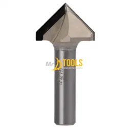 Фреза алмазная V-образная 90гр. D25х12.7x60 S12 