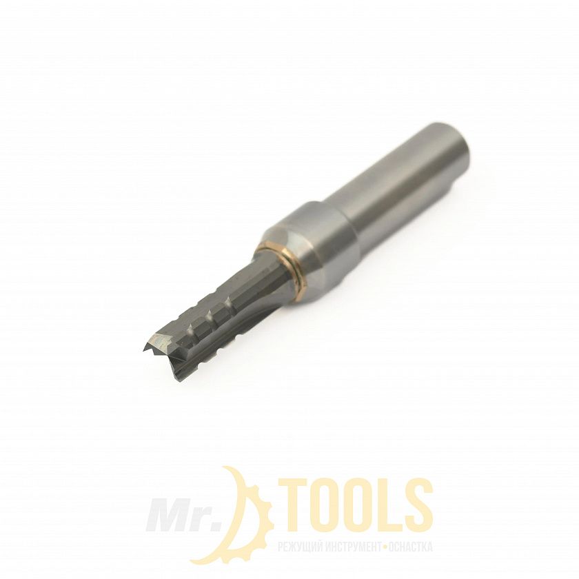 Фреза концевая пазовая 12х28х75 S12 Z3 с чистовым стружколомом 
