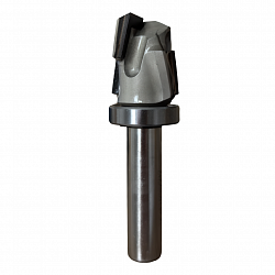 Алмазная концевая фреза FA2425 24х25 S12 Z2+2, верхний подшипник 
