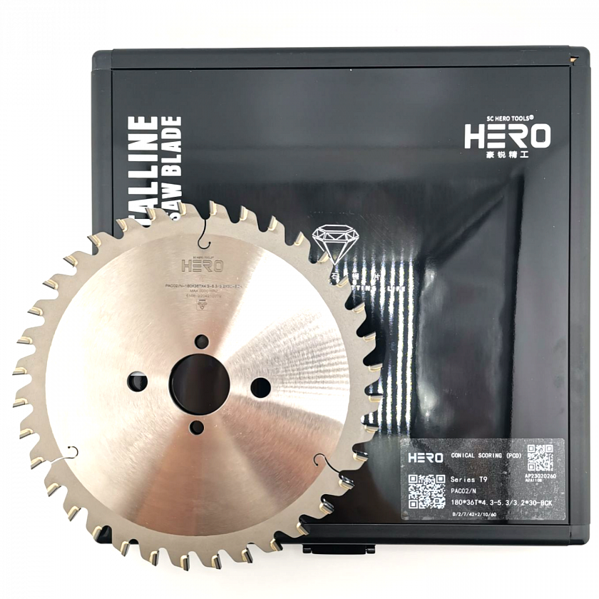 Алмазная подрезная пила 180x4.3/5.5x30 Z36 H=6, коническая 