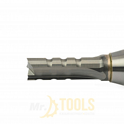 Фреза концевая пазовая 10х28х75 S12 Z3 с чистовым стружколомом 